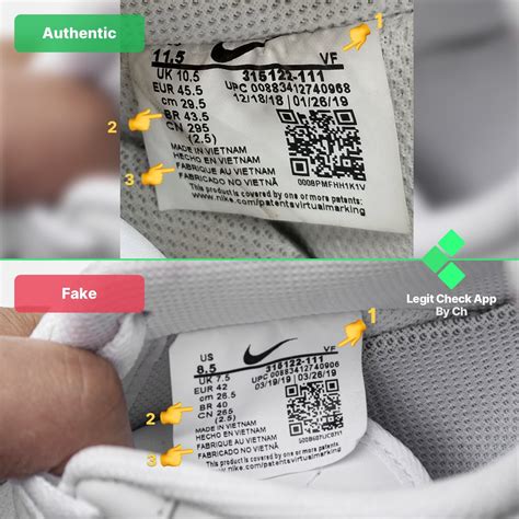 how to find out if nikes are fake|how to check if nikes are genuine.